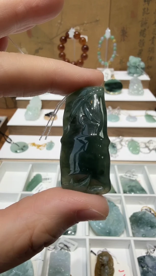 未镶嵌挂件翡翠A货翡翠多样性孤品