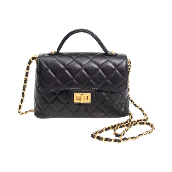 【云云甄选】SLBL-BW232-黑色-20*7*13轻奢时尚女士新款单肩斜挎包