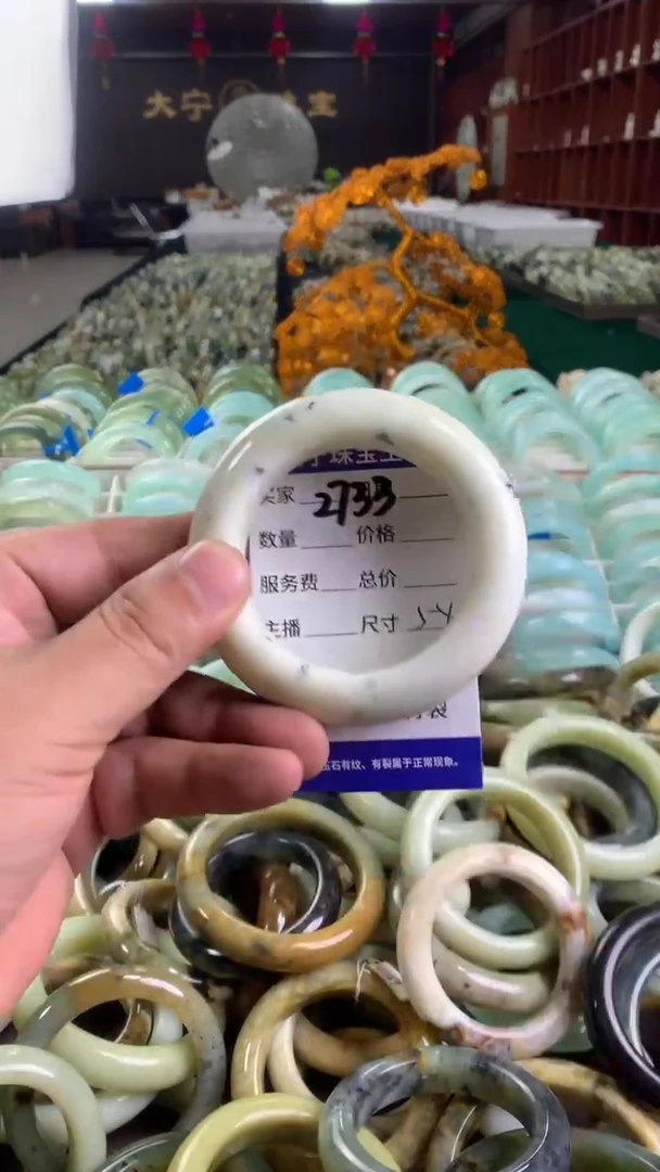 未镶嵌蛇纹石玉手镯2733