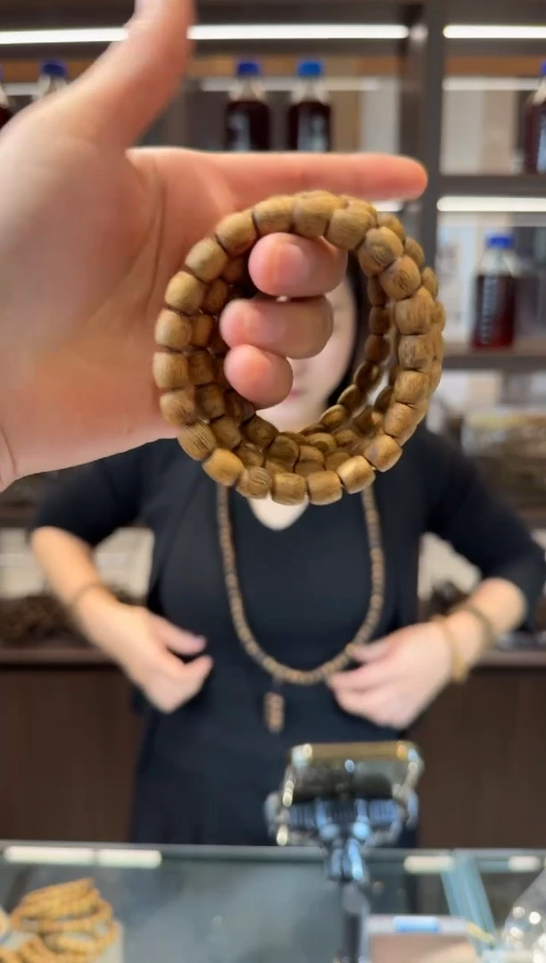 沉香手串5克惠州乌身圆叶手串多样性发货一条7号