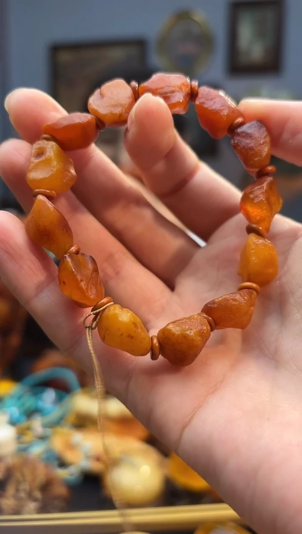 手串琥珀未镶嵌手串
