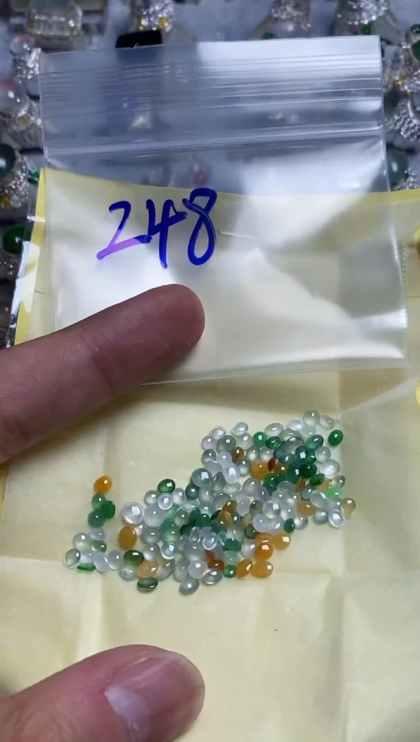 未镶嵌定制翡翠天然缅甸翡翠A货 13