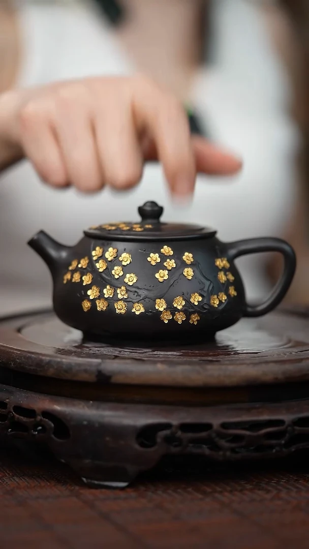 茶壶紫砂宜兴岁颐传砂原矿全手12