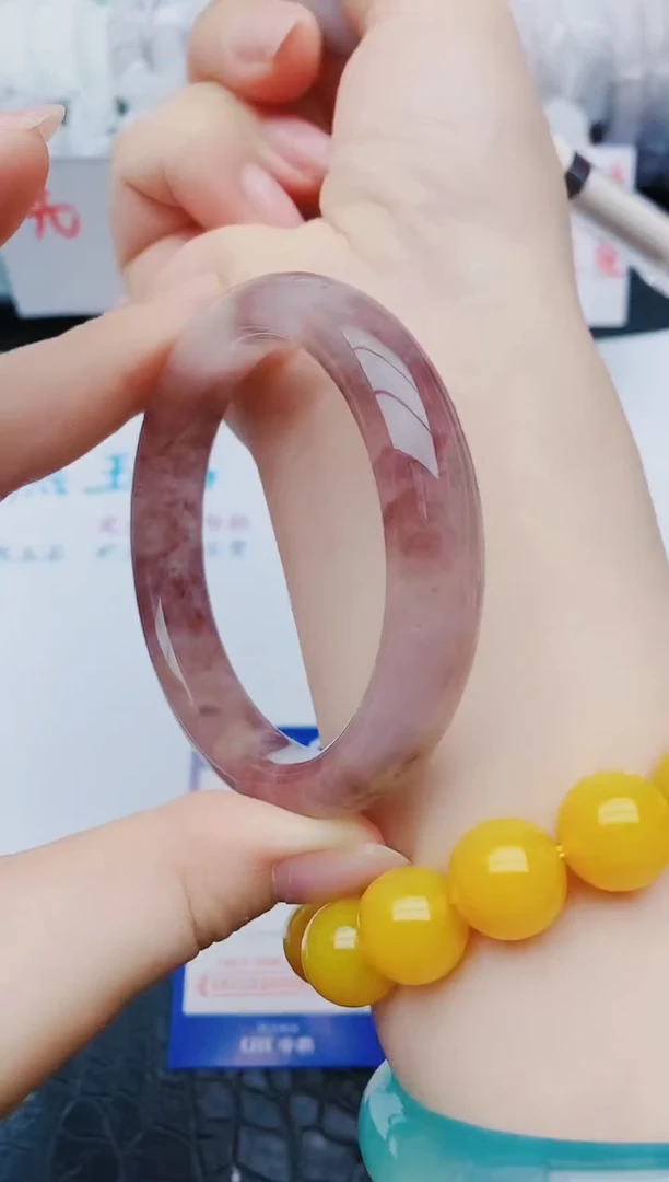 未镶嵌手镯石英质玉x155+57-58