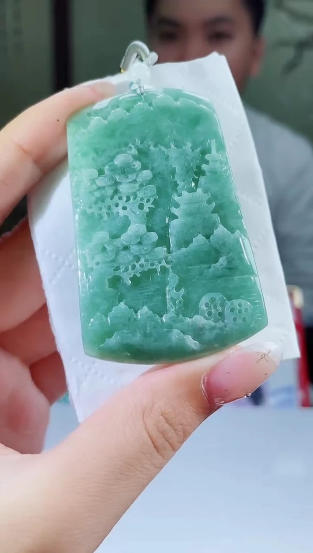 颈饰未镶嵌翡翠翡翠多样性发其一