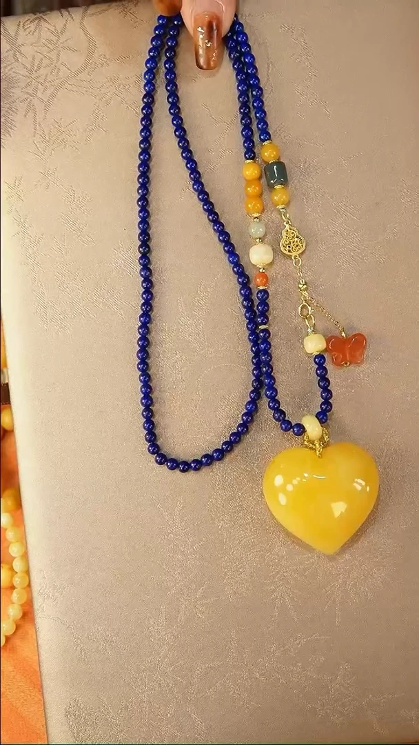 【闪购商品】琥珀颈饰未镶嵌颈饰