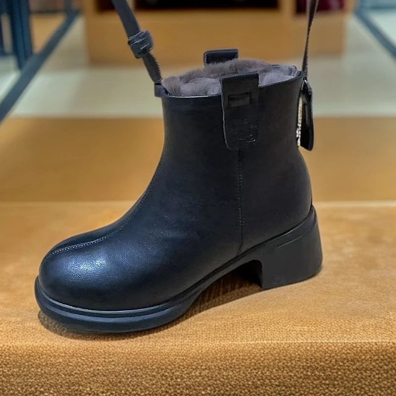 韩版冬款百搭短靴60-8