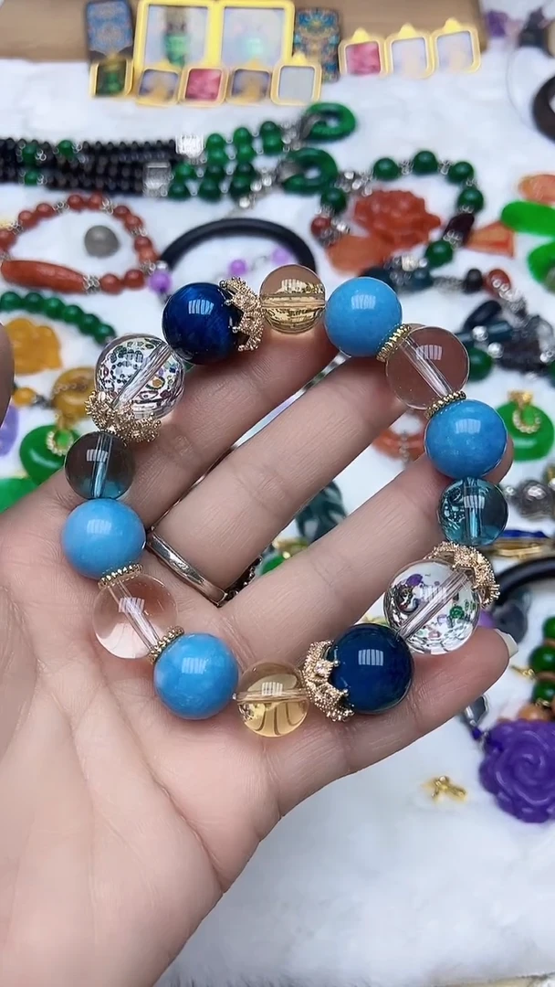 【闪购商品】烟晶手链未镶嵌A40FAFAFA