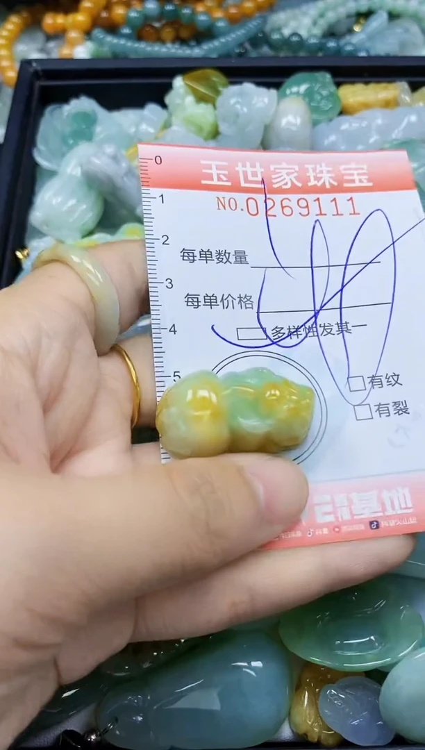 翡翠未镶嵌颈饰闪购0269111多样性发其一