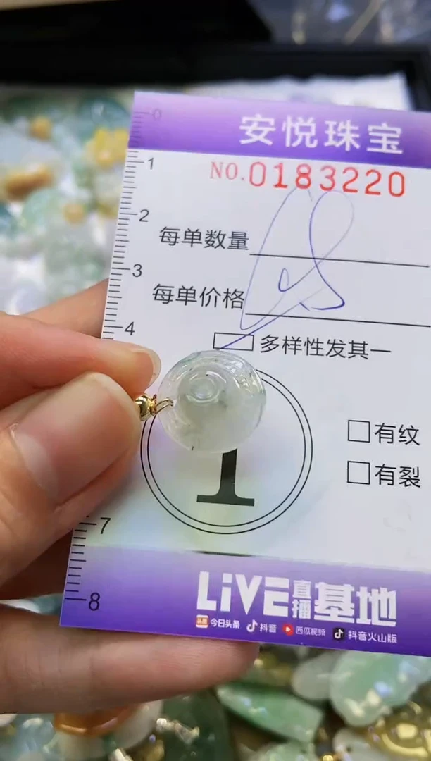 翡翠未镶嵌颈饰闪购0183220多样性发其一
