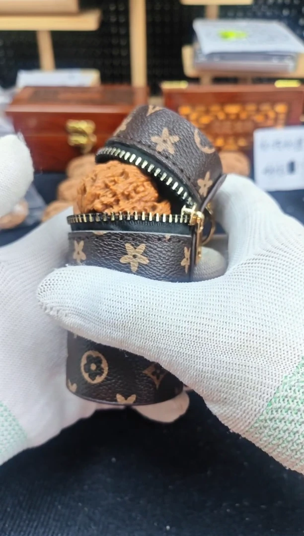 文玩核桃把件核桃收纳包