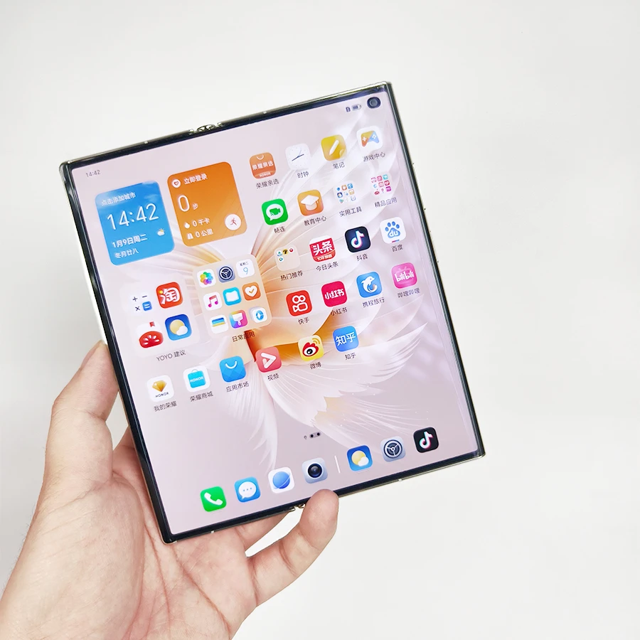 9新 honor/荣耀 纯原装无拆修荣耀Vpures翻盖折叠屏5G网络鸿蒙