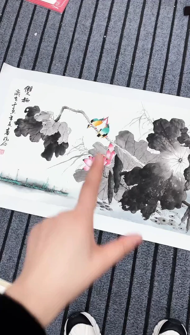 精品国画花鸟作品