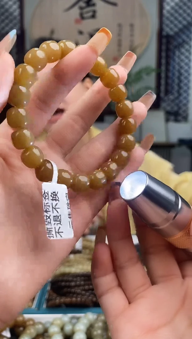 和田玉未镶嵌颈饰拍一发一