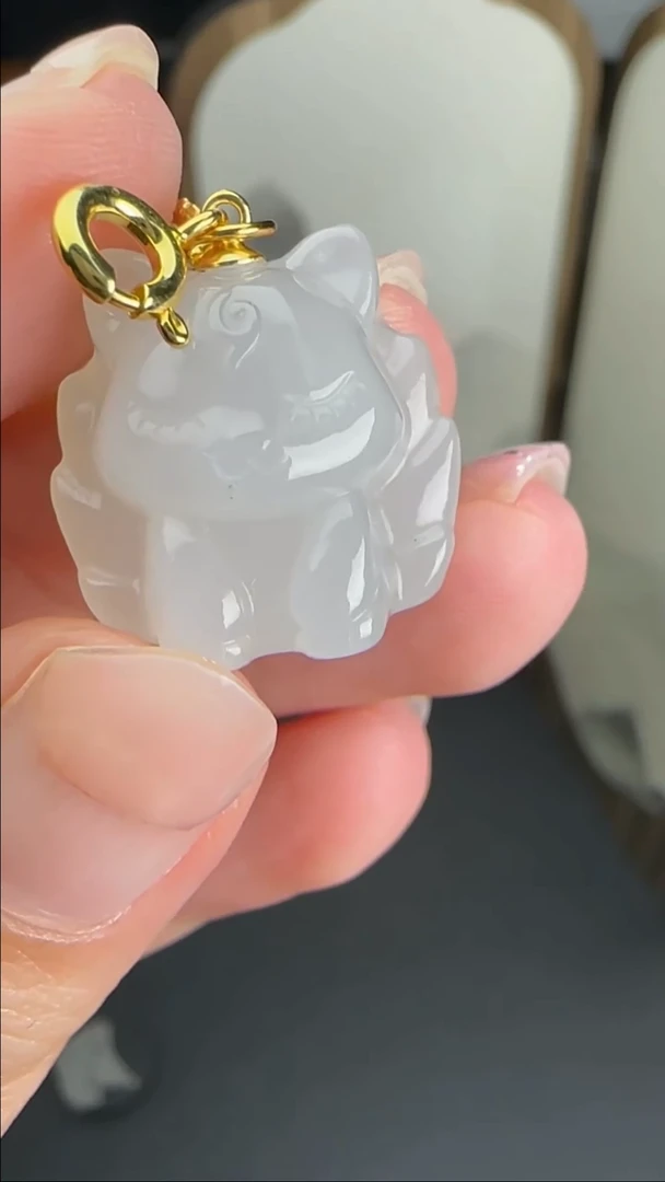 吊坠(不含链)未镶嵌和田玉JJD1201032多样性发一