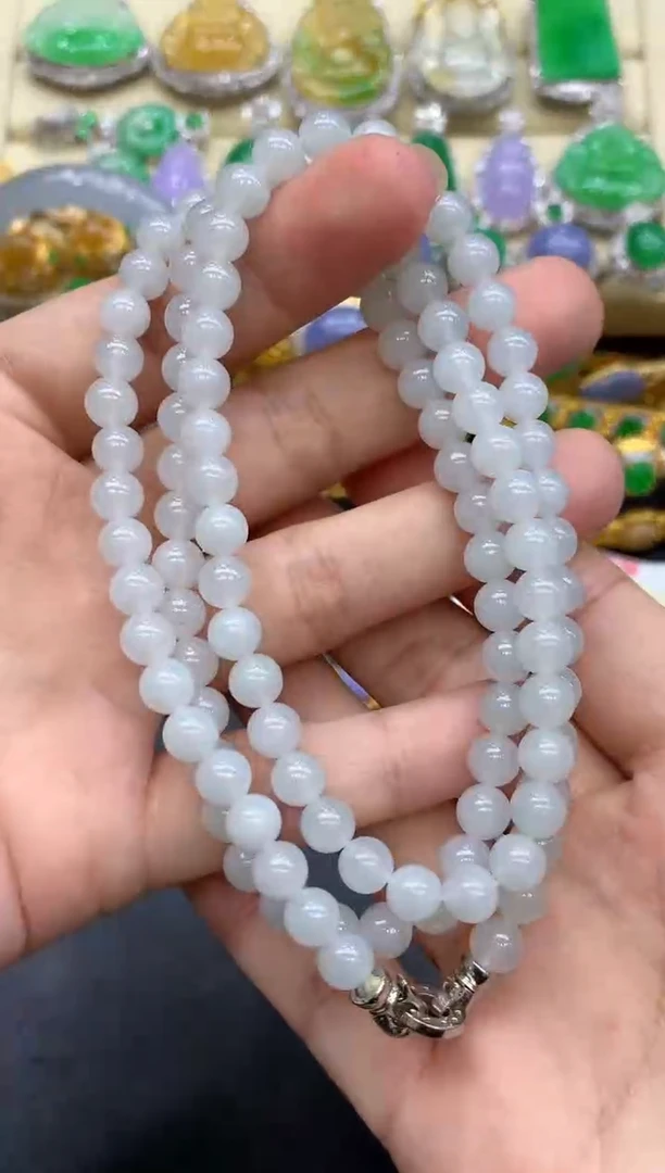 颈饰未镶嵌翡翠117-中国好珍宝