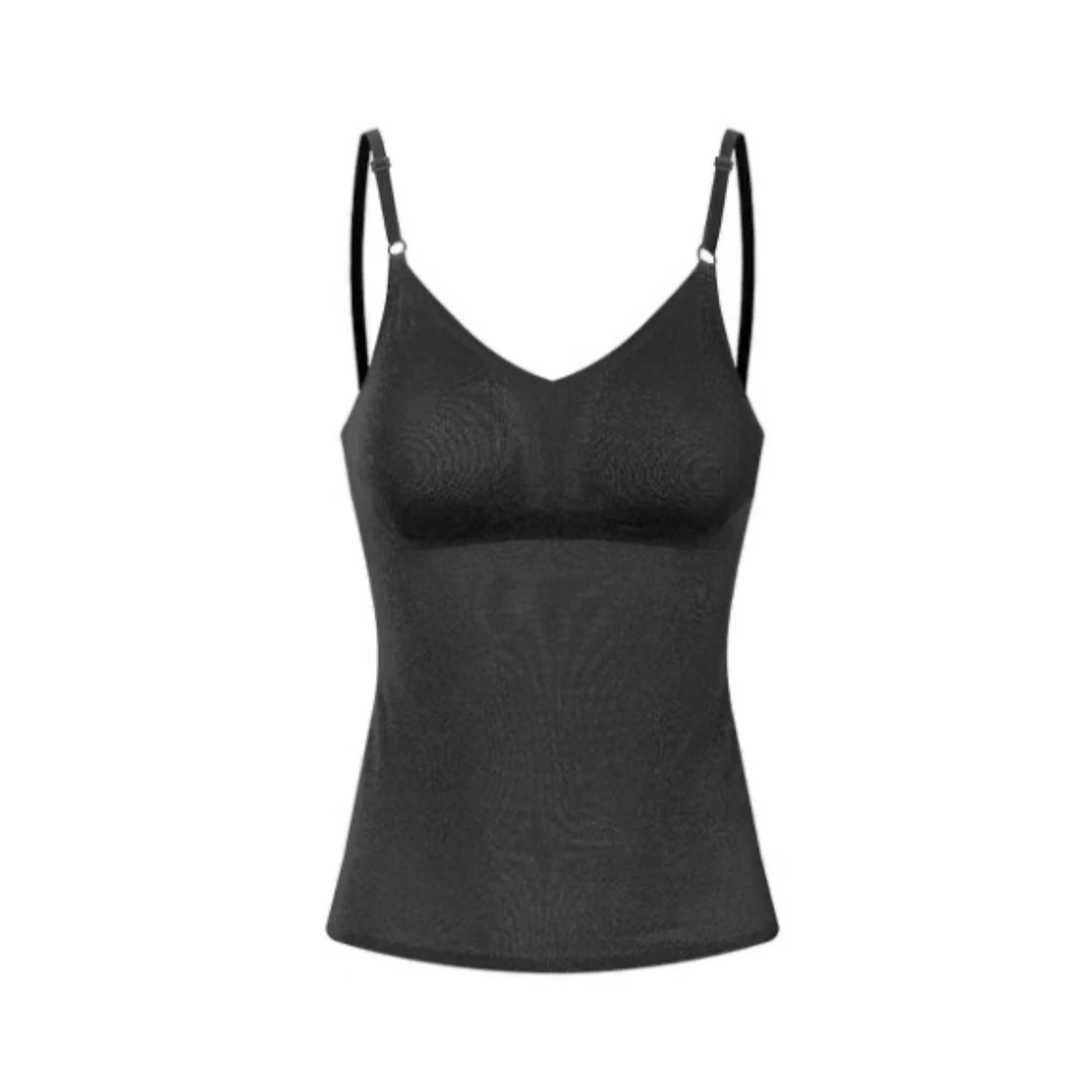 大U背吊带小背心