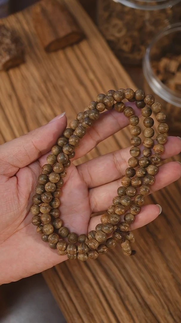 手串沉香文莱软丝0.76-19克+xx0622