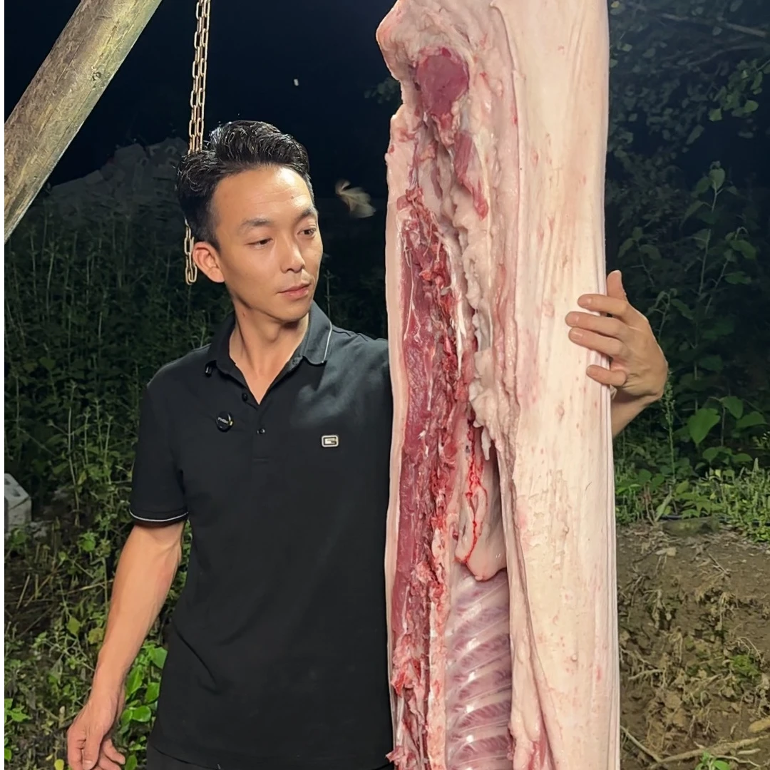 散养土猪纯猪肋排精选新鲜急冻锁鲜优质健康