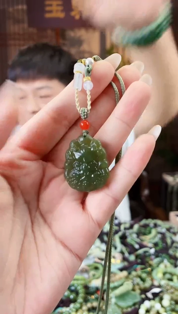 颈饰未镶嵌和田玉多样性发货拍一发一