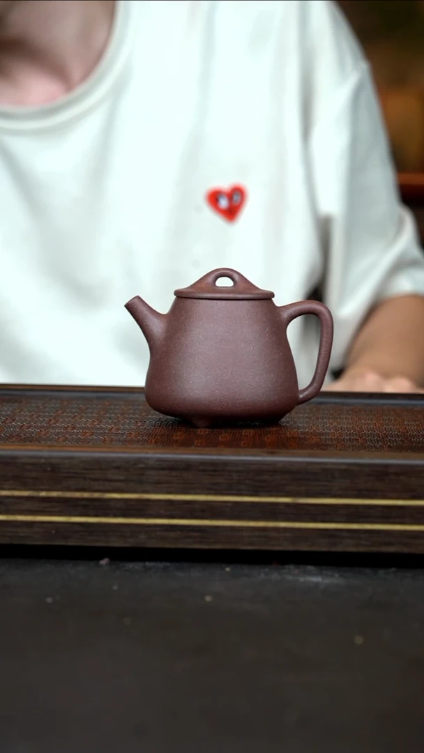 茶壶紫砂    XL     全砂天青泥      高石瓢       170cc