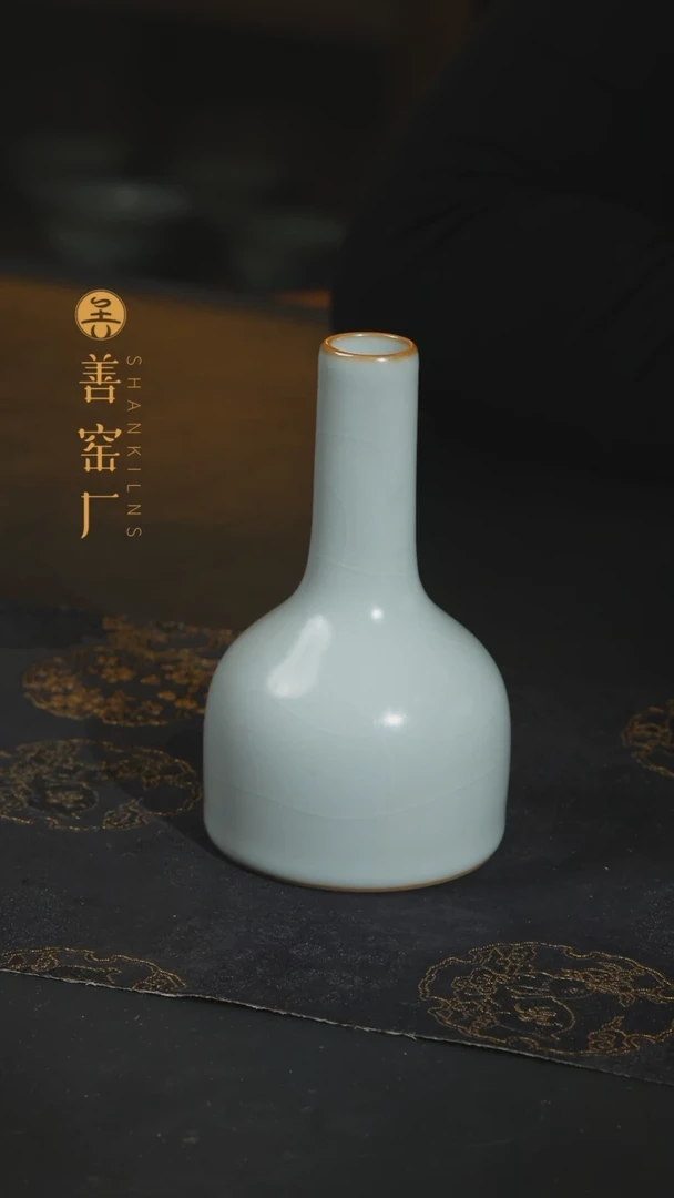 【闪购商品】善窑厂直播福利款素器花瓶