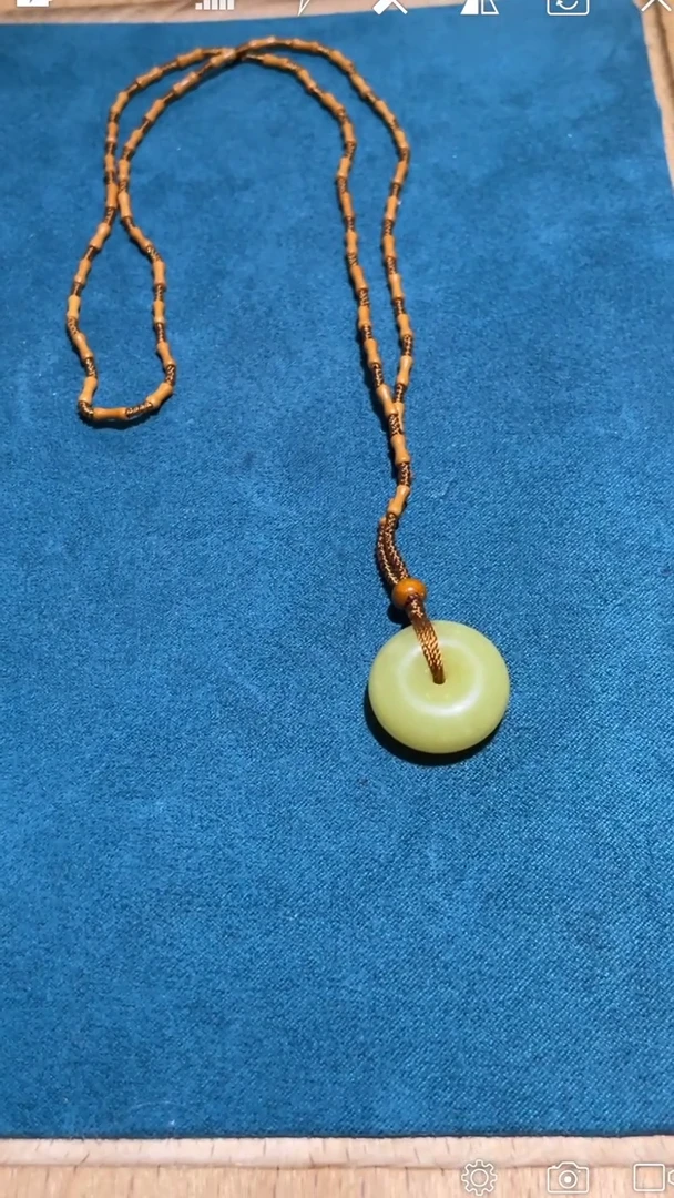 【闪购商品】和田玉DQ未镶嵌平安扣吊坠