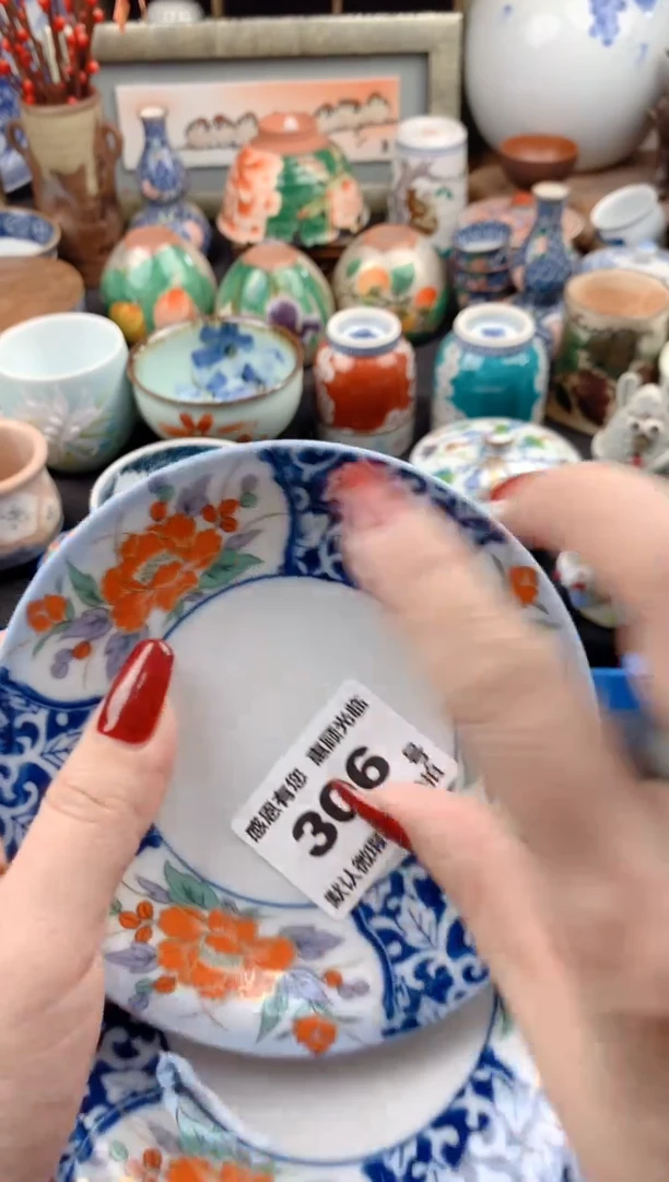 【闪购商品】瓷片306号九姑娘工艺品瓷器