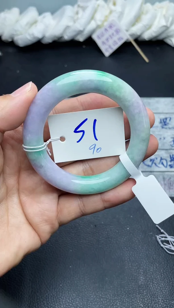 未镶嵌手镯翡翠羽*喆90