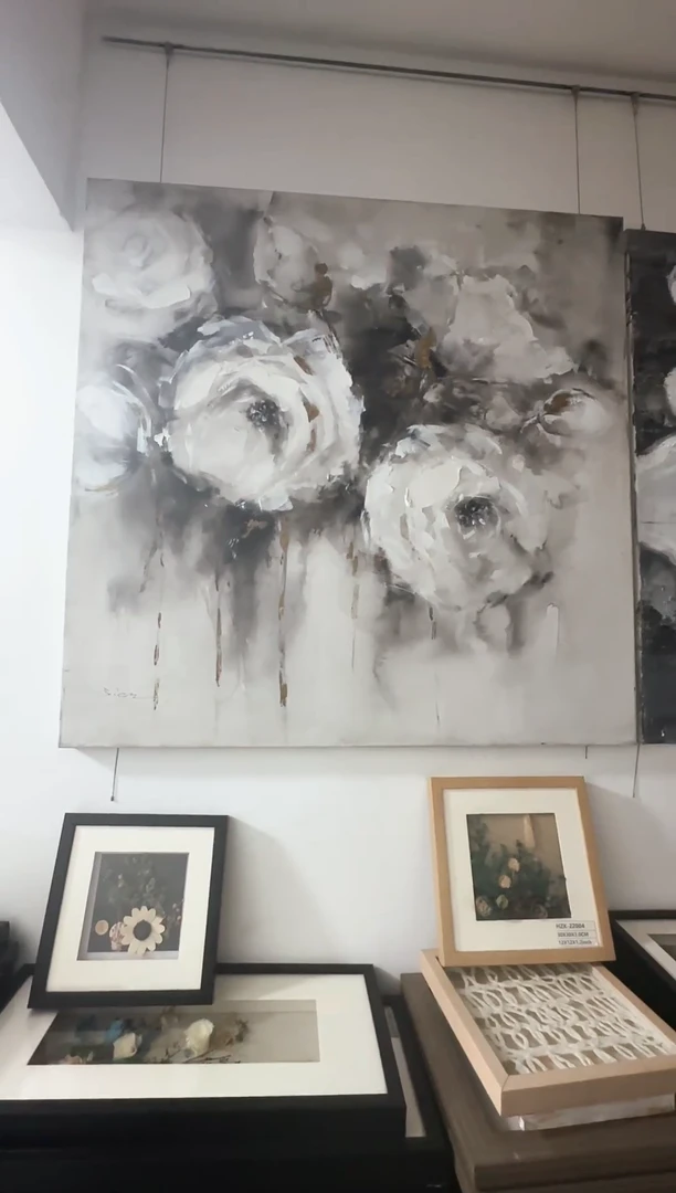 168现代艺术油画装饰画 100*100
