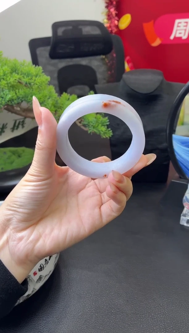 未镶嵌手镯定制翡翠定制手镯 53-54