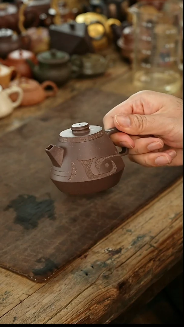 茶壶紫砂鱼乐壶紫砂壶