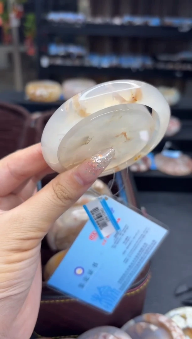 石英质玉手镯未镶嵌432(60圈赠送镯心)