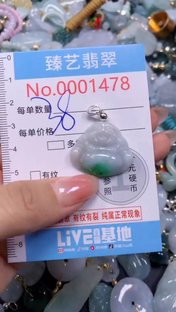 颈饰未镶嵌翡翠1478