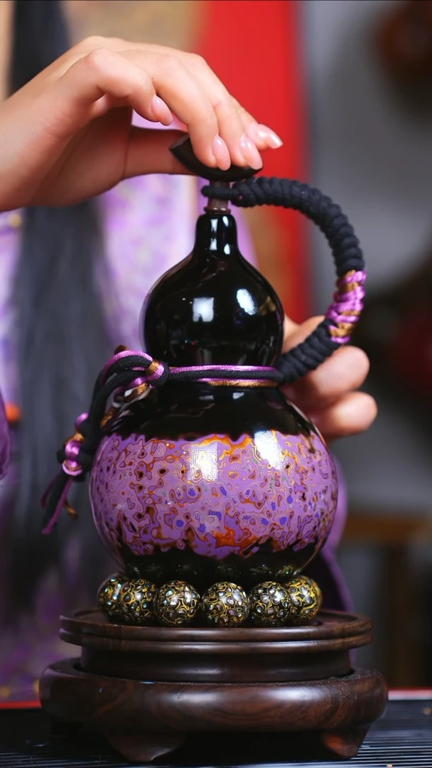 【闪购商品】JM089过年礼臻选大漆酒葫芦