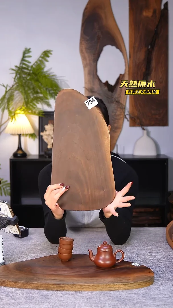 木北美黑胡桃原木.干裂疤结不属于商品质量问题完美主义者慎拍