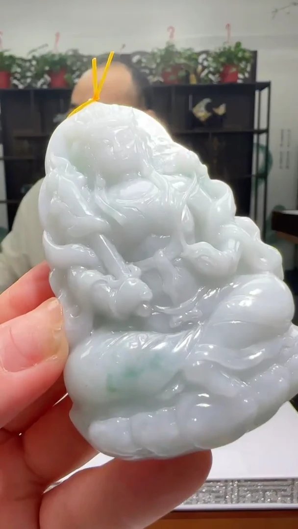 【闪购商品】翡翠颈饰未镶嵌天然翡翠A货吊坠