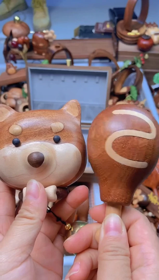 柴犬冰箱贴+鸡腿开瓶器