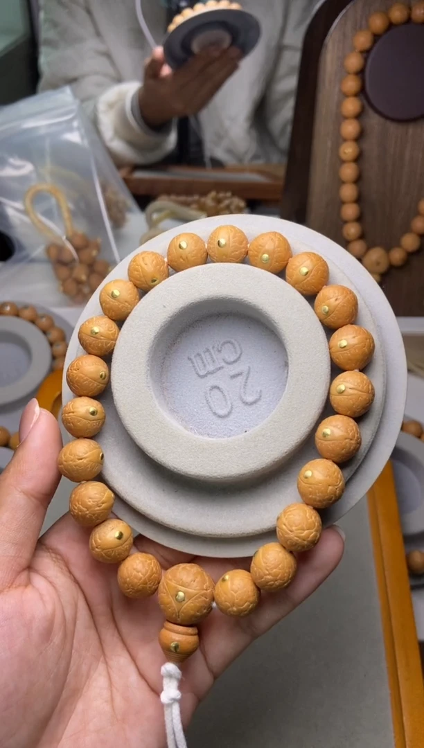 吊坠凤眼菩提12凤眼铜钉