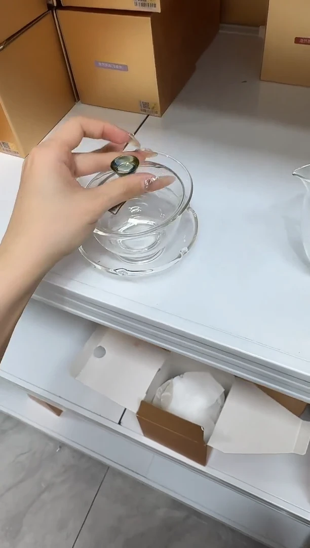 @@禾器沁莲盖碗迷翠