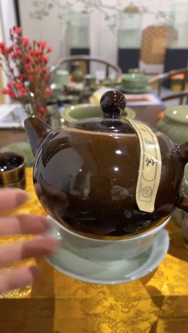 S***y窑变 西施壶 赠送四个杯子