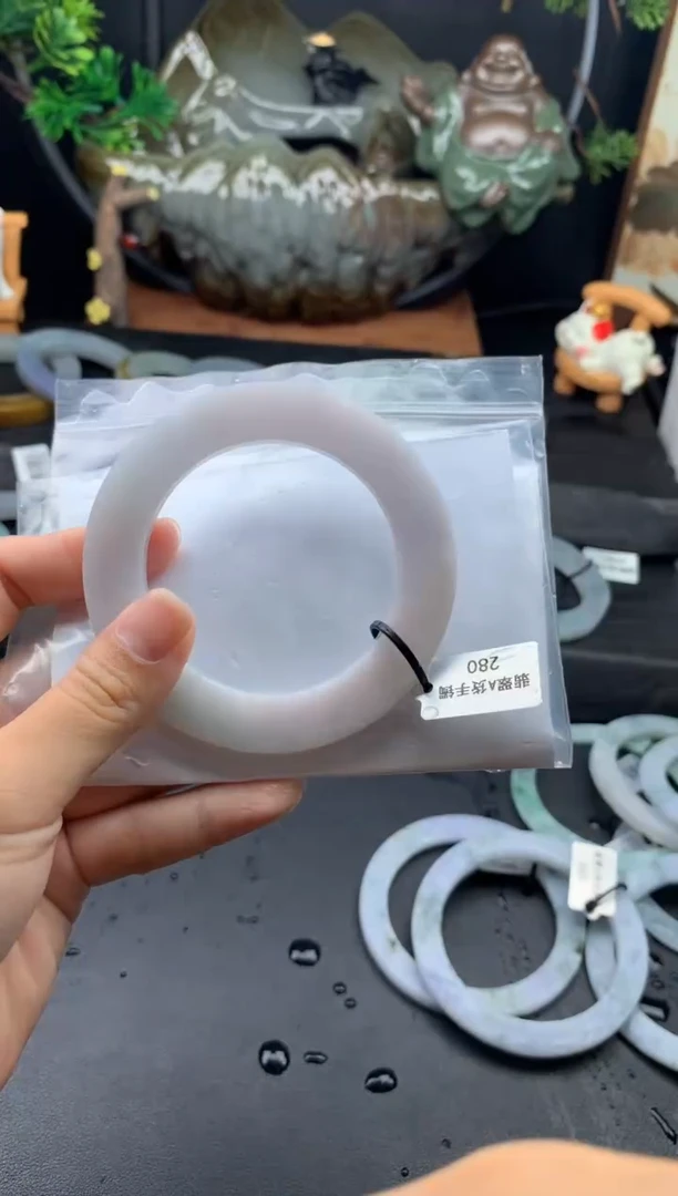 定制翡翠手镯未镶嵌53-65