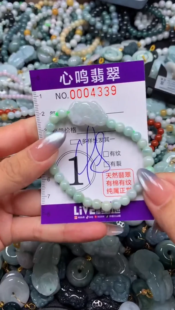 颈饰未镶嵌翡翠闪购004339