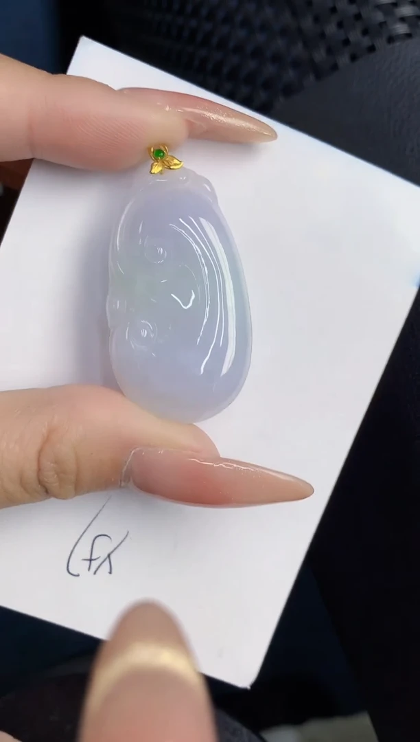 【闪购商品】翡翠颈饰18K金镶嵌000000000