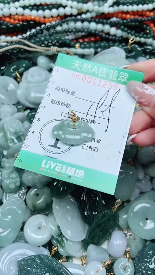 颈饰未镶嵌翡翠翡翠