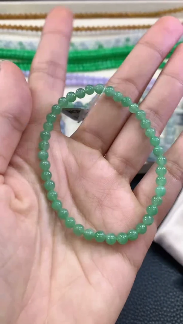 【闪购商品】翡翠手串未镶嵌D5 多样性一件发货