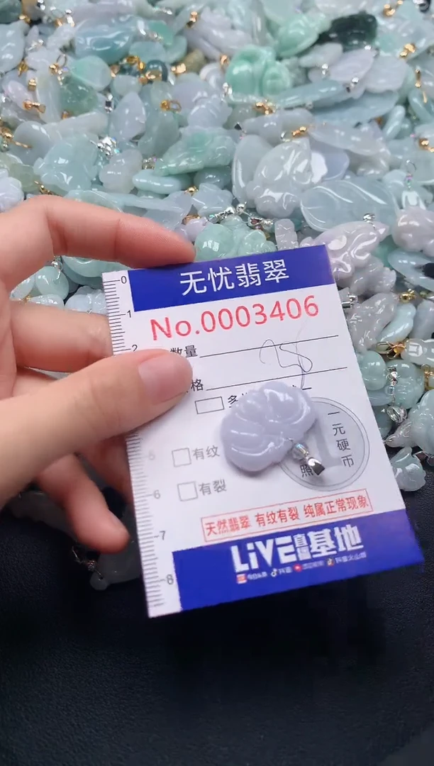 颈饰未镶嵌翡翠3406