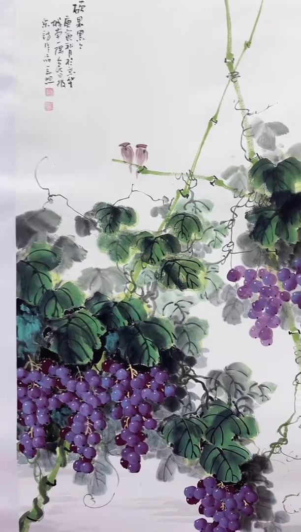 国画师立照老师国画作品