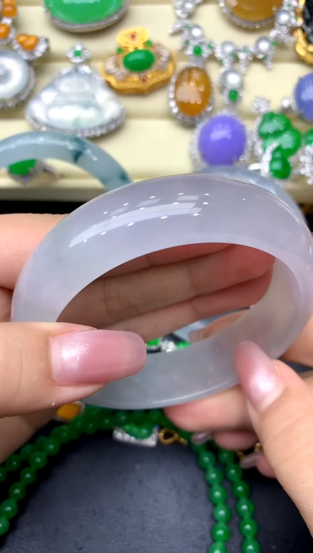 未镶嵌手镯翡翠488-中国好珍宝