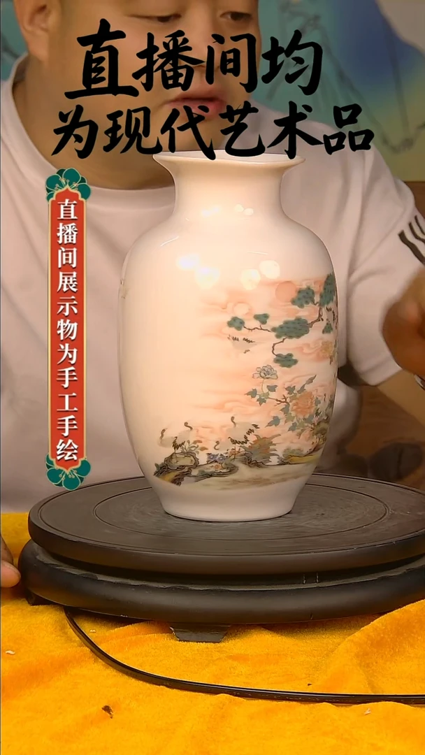 摆件景德镇陶瓷青花摆件18